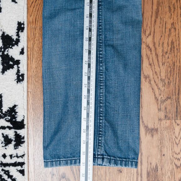 Marc Anthony Jeans Mens 36x32 Slim Medium Wash Whiskering - Picture 14 of 16